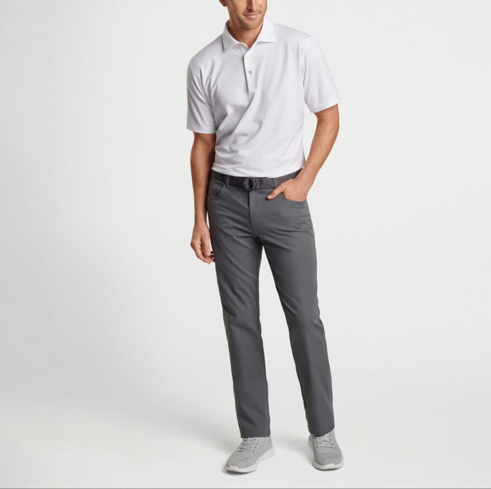Peter Millar Performance Five-Pocket Pant Iron size 42/32